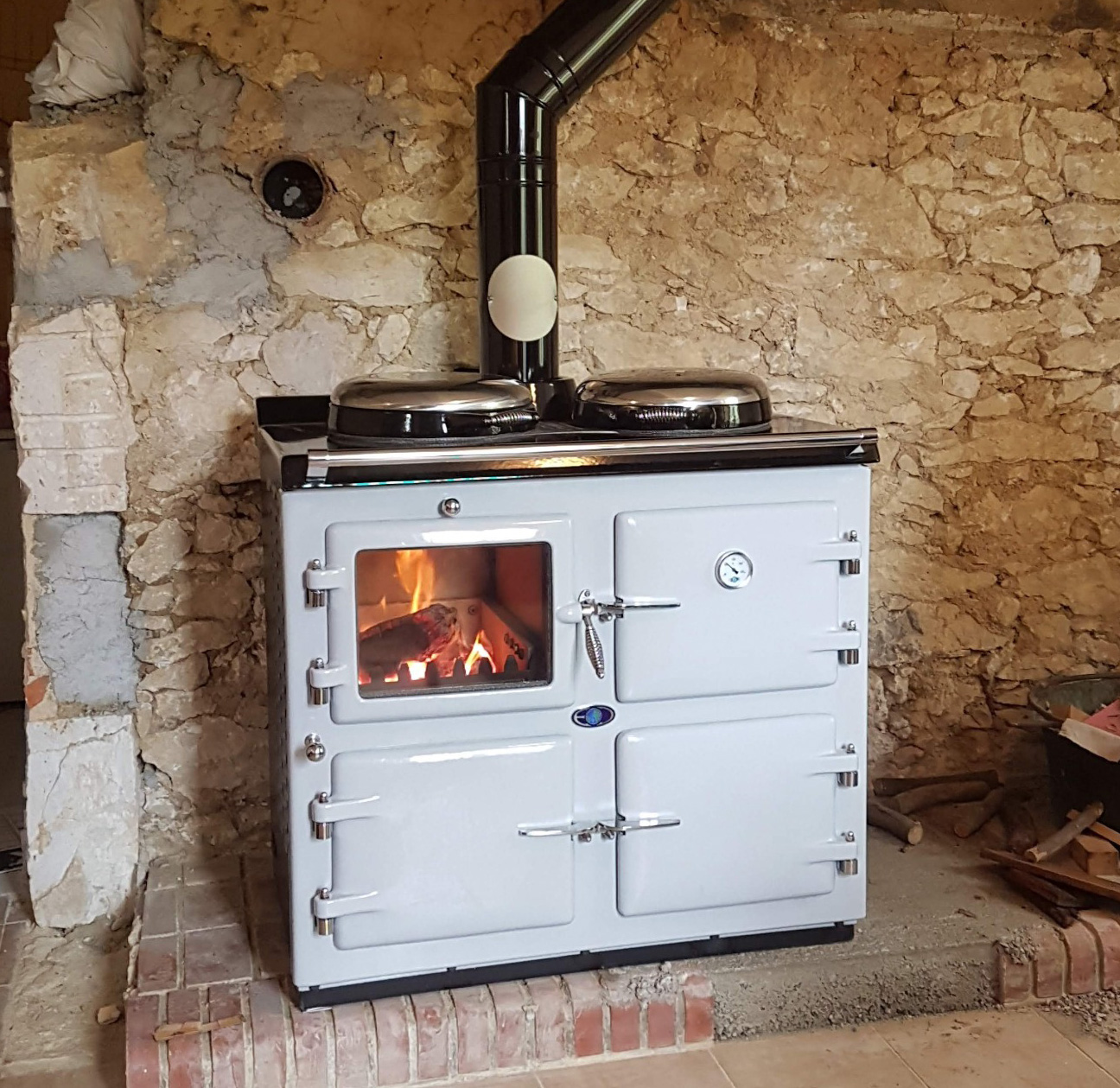 Thornhill in light grey - customer installation