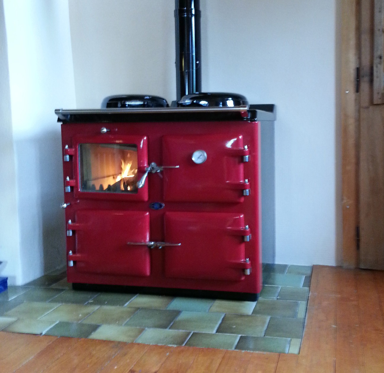 Thornhill in red - customer installation