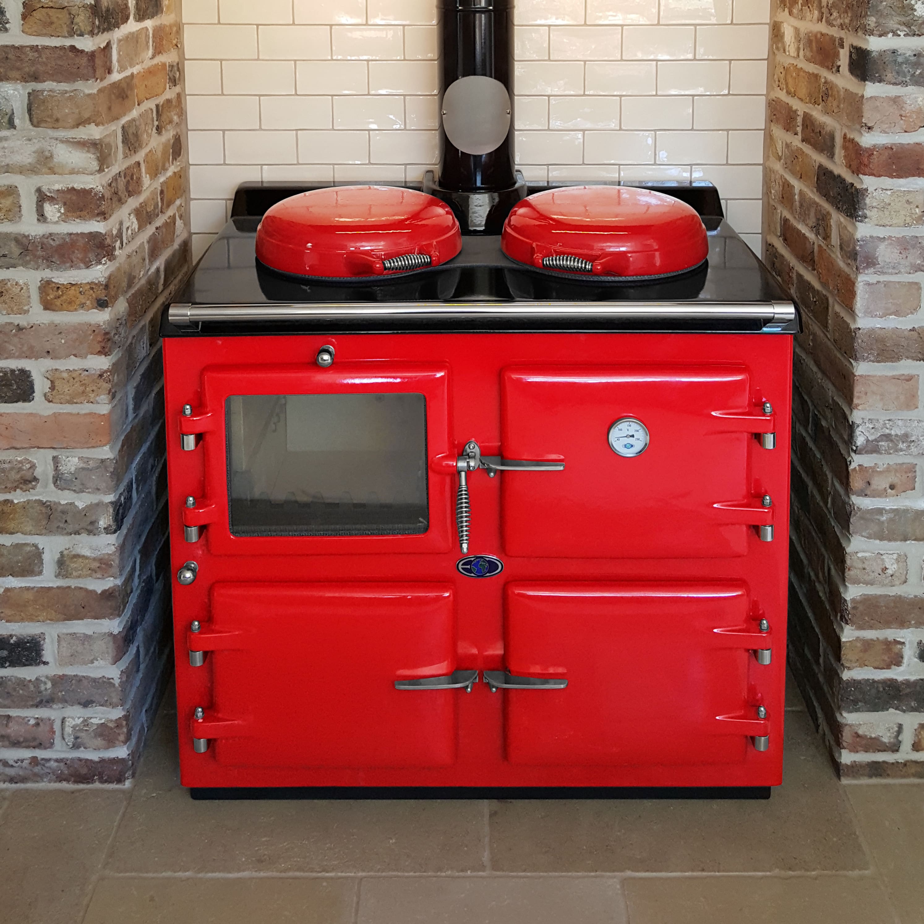 WOOD BURNING STOVE COOKER - 3 OVEN, CARBON NEUTRAL MKII - Thornhill Range  Cookers